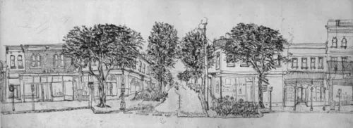 Gertrude Streetscape South Plate 2 Soula Mantalvanos