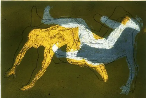 Jim Pavlidis_Push-Me-Pull-You_lithograph