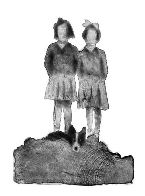 Jim Pavlidis_Sandra-Rosemary-Scotty_lithograph