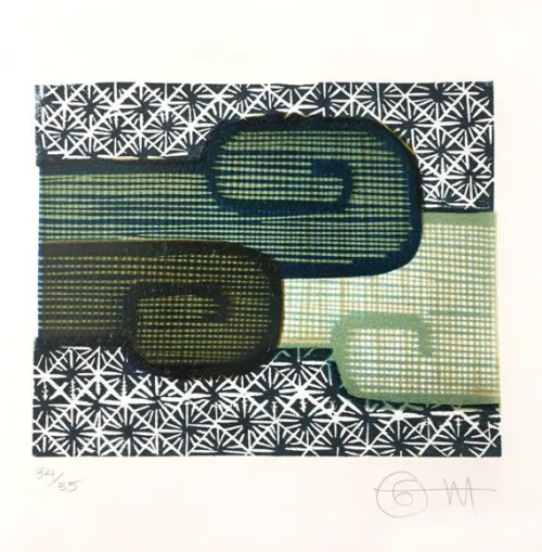 Lucinda-Tanner--Virginia-Woolfe--Stream-of-Consciousness--Woodblock-print--