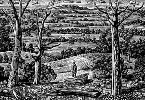 David-Frazer-Slow-Boat-Study