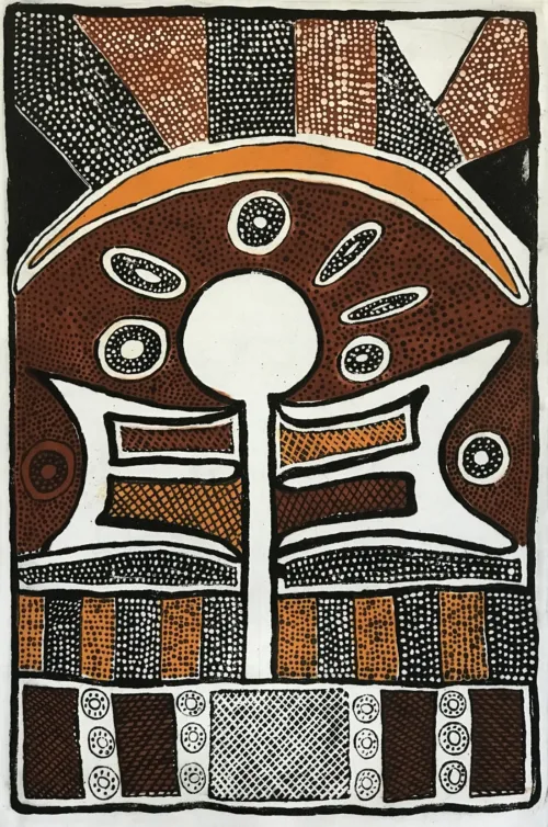 Janice Murray Flying Fox and Bamboo at Murunapi