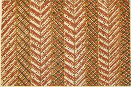Raelene Kerinauia Liddy (Lampuwatu)parlini jilamara (old design) 32.5 x 49cm, sugar lift etching