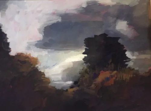 David Moore Castlemaine Sky framed $1600