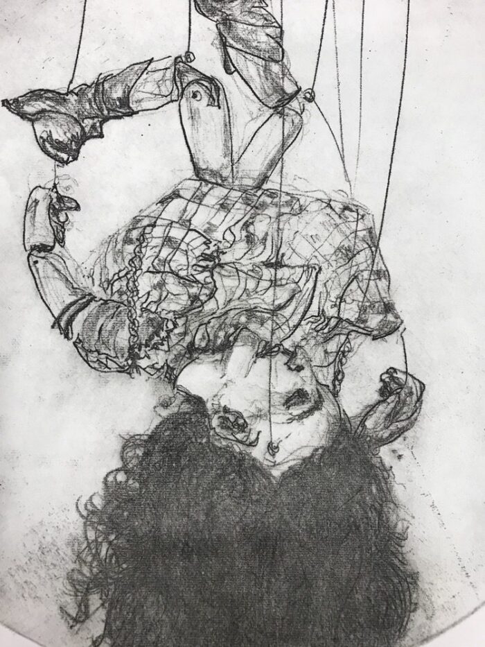 Soula Mantalvanos Pendulant (detail)