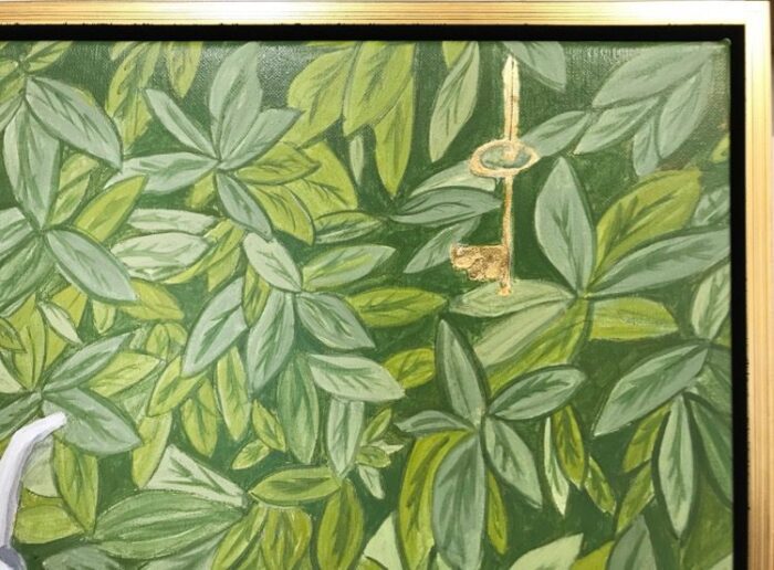Hares' Secret Keys (framed) - Image 2
