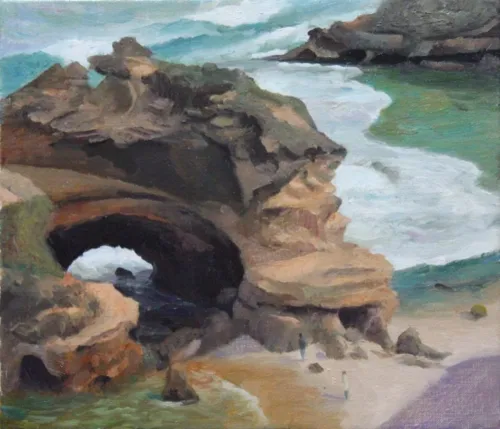 Rick Amor Backbeach Portsea, 2002 Oil on canvas 31x36 $15,000
