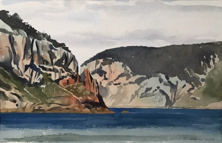 Rick Amor Murray Pass 2 Watercolour