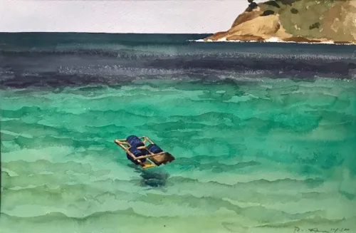 Rick Amor Raft Erith Is Bass Strait 38x56