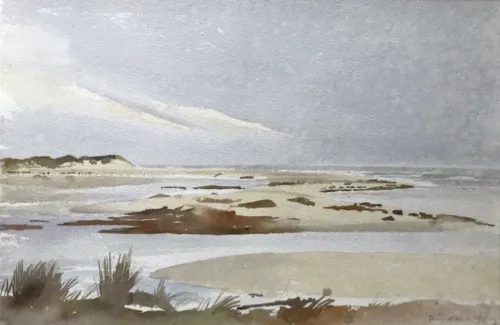 Rick Amor Flinders Island Watercolour 38x56