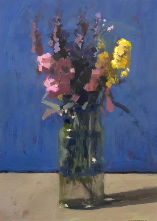 David Moore From the Garden 37.5 x 27cm $1800 gouache (1)