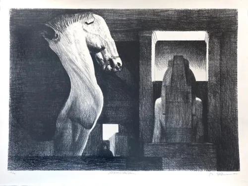 Rick Amor Across History 51x72 Lithograph 16-20 $4,500