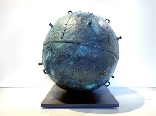 Adam Nudelman The Weight of The World 33 x 33 x 30cm $9900