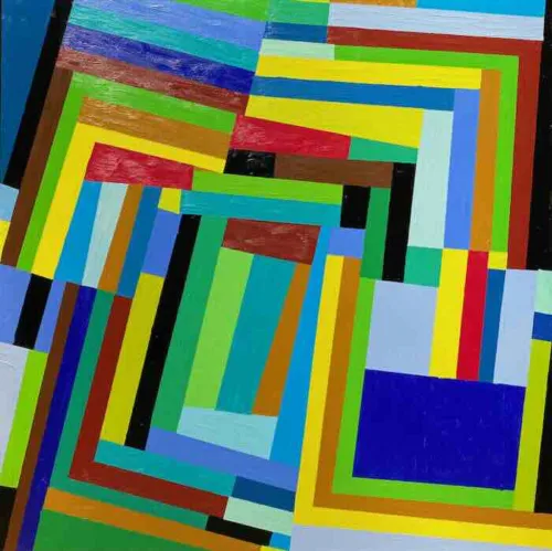 Melinda Harper Untitled 60 76 x 76cm oil on linen