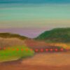Jim Pavlidis Lake_Road_Connewarre oil on linen 41 x 61cm