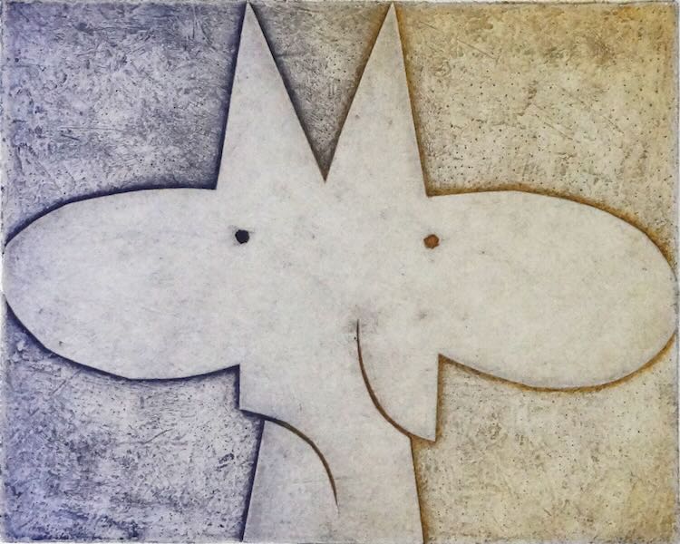 Michael Leunig Michael Ed 2 of 79 engraving 18 x 22.5cm $675 uf
