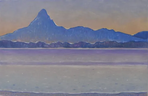 Wayne Viney Mauve, Mt Gould 2022 Monotype (copper) 21 x 32 $1,075 UF