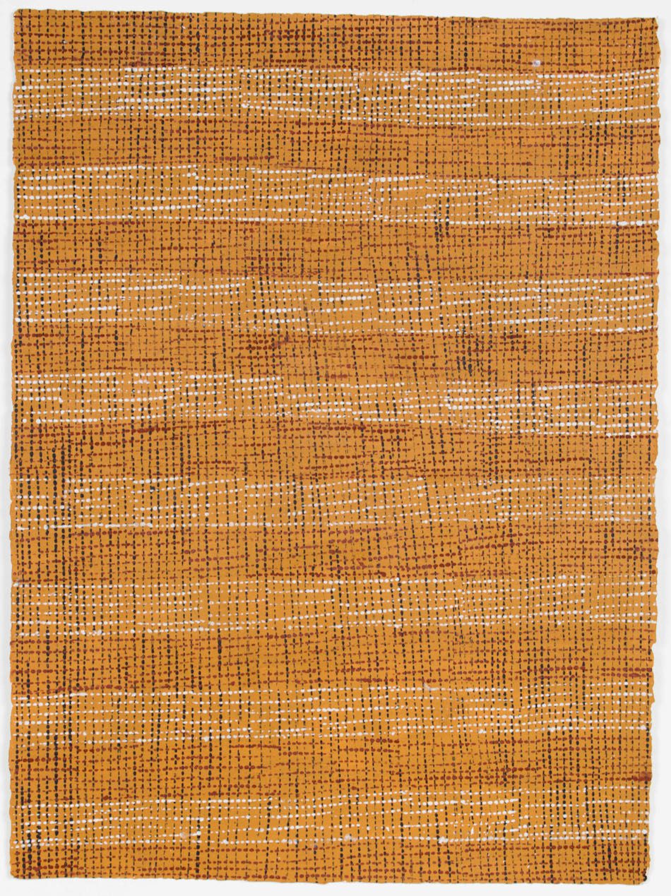 Michelle Bush Yirrinkiripwoja ochre on paper 56 x 38cm $400