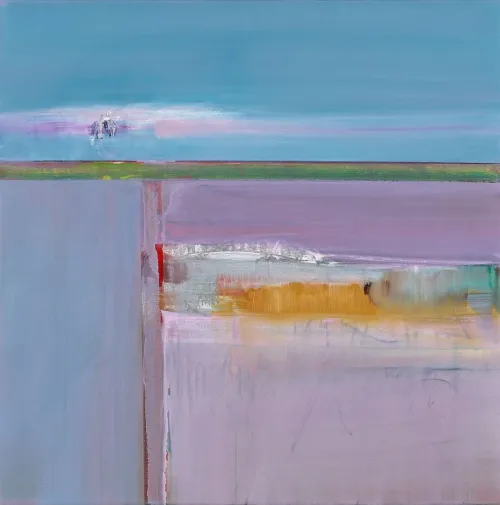 John Waller Flood 2022 oil on linen 61 x 61cm $3,750