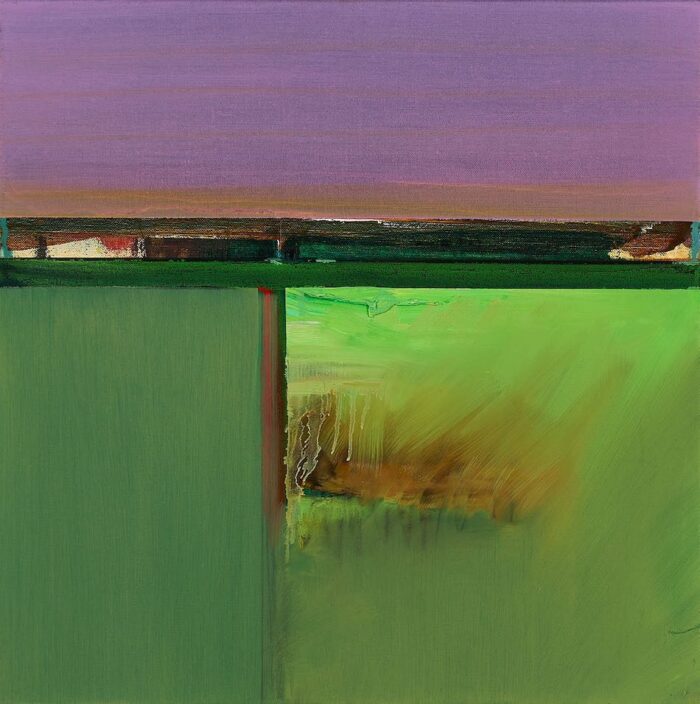 John Waller Allotment 2022 oil on linen 61 x 61cm $3,750