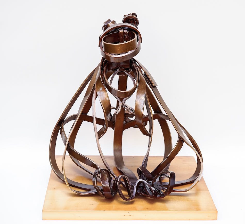 Christine Gibson Transparency of the Law - Your Honour bronze Unique State 45H x 39D x 41W $36,500