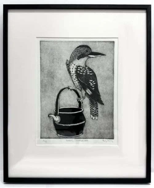 Philip Davey Raper's Kookaburra $690 F 29.5x22cm