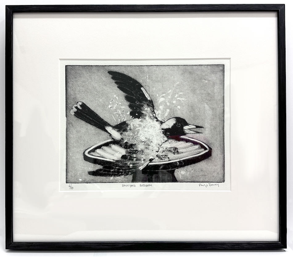 Philip Davey Backyard Birdbath $690 F 22x29.5cm