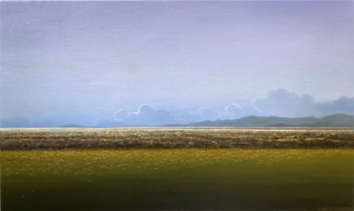 Adam Nudelman All that could have been 30.5 x 50.5cm acrylic and oil on linen $5,750