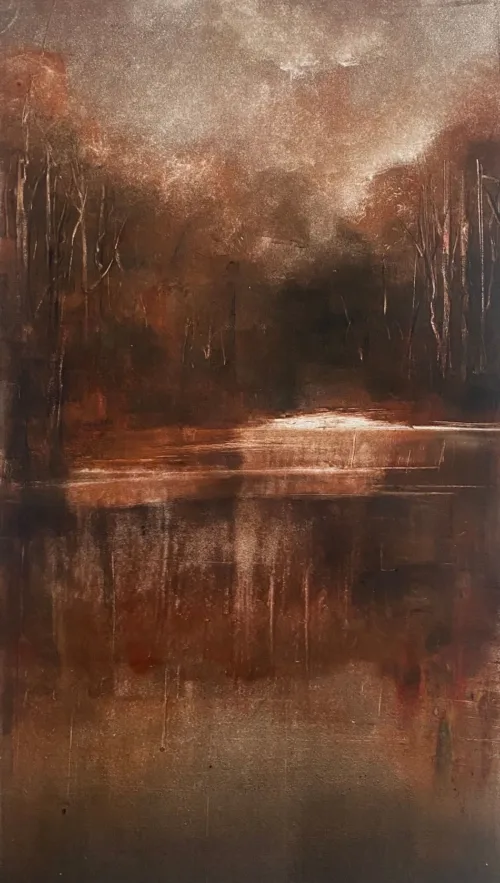 Marketa Kemp Between Worlds V 27 x 47 cm $1,100 uf