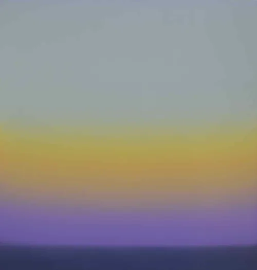 Wayne Viney Luminous light on the sea II 47 x 45 cm 2019 oil on panel $2,650 f