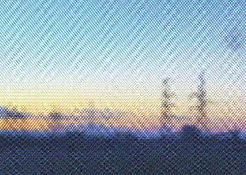 Andrew Gunnell In Passing 8 (Wayfarer) 2022 screen and pigment print 40x56cm