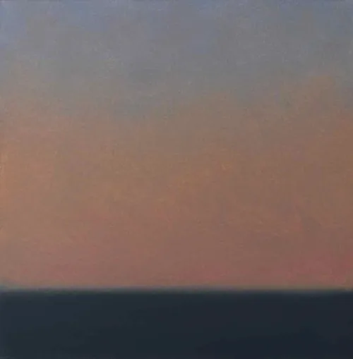 Wayne Viney Sea and Sky III oil on conservation board 20.7 x 20.3cm $1050 f