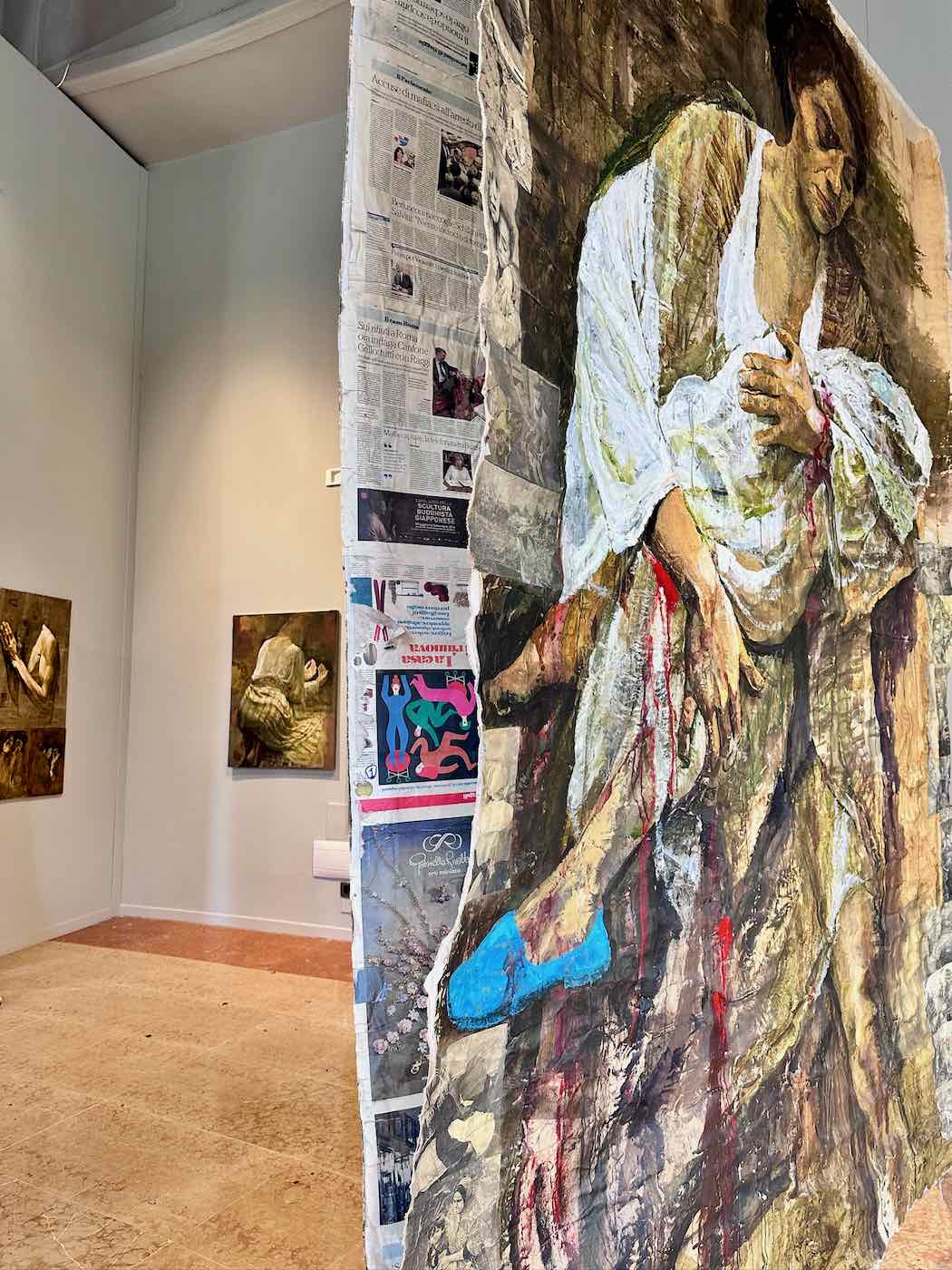 Safet Zec’s work at the Biennale di Venezia 2024