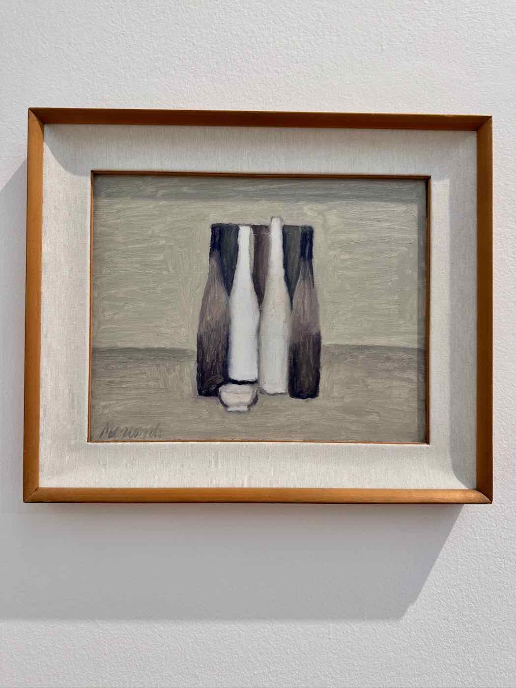 Natura Morta 1957 oil on canvas by Morandi