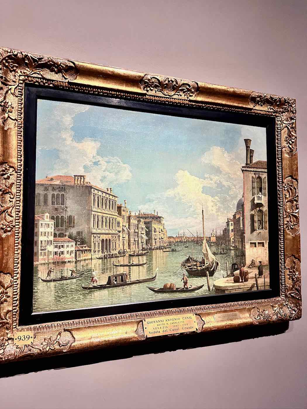 Canaleto’s Venice at the Pinacoteca di Brera, Milan