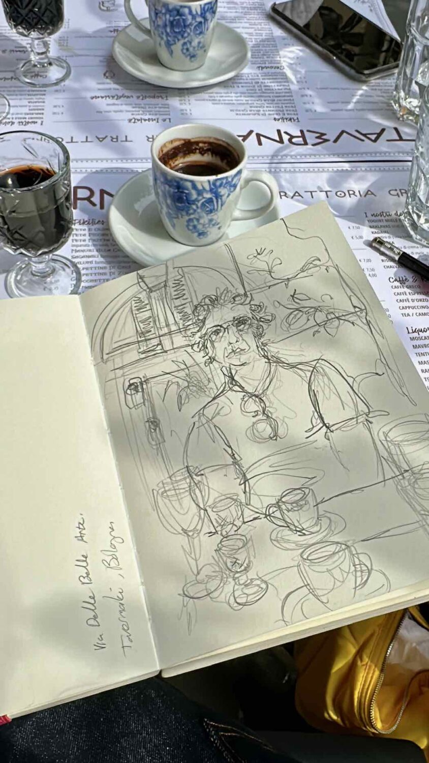 A Greek lunch at Tavernaki in Bologna