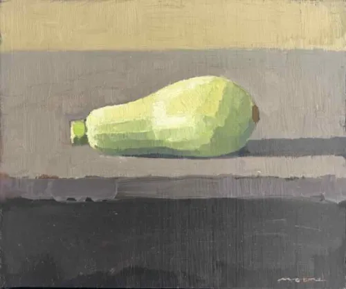 David Moore Green Squash oil on board 25.5 x 30.5cm $1,200 uf
