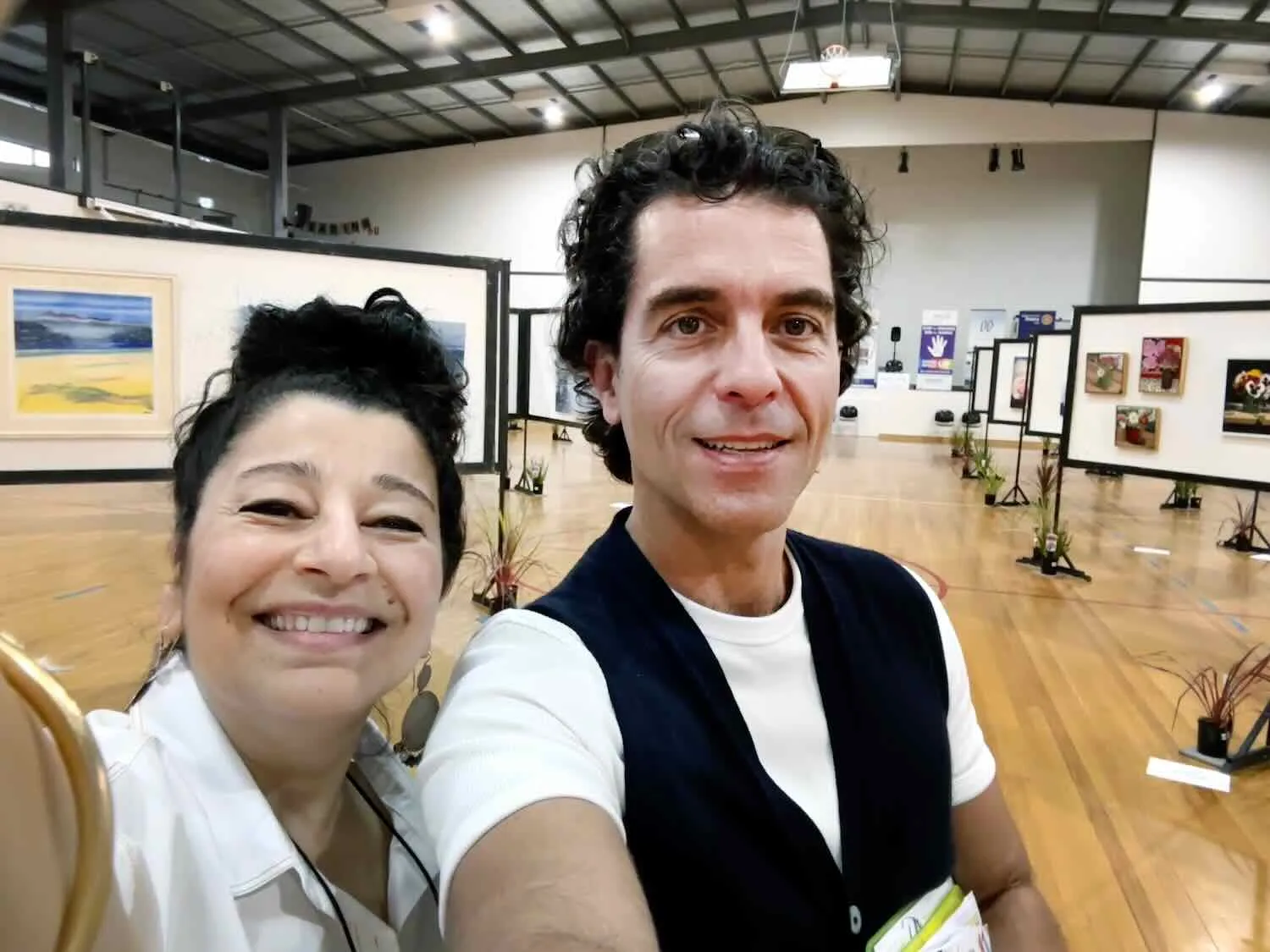 Soula and Theo Mantalvanos - Bellarine North Rotary Art Expo 2025