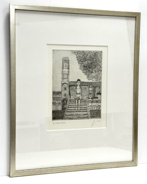 Soula Mantalvanos Cortona Dream etching framed
