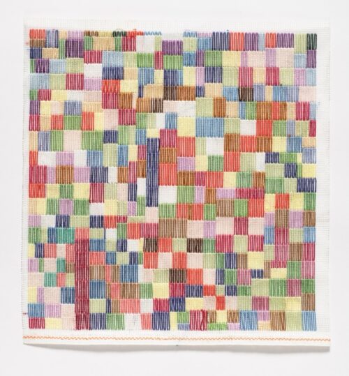 Small Squares 2022 thread 31 x 31cm $2,500 uf