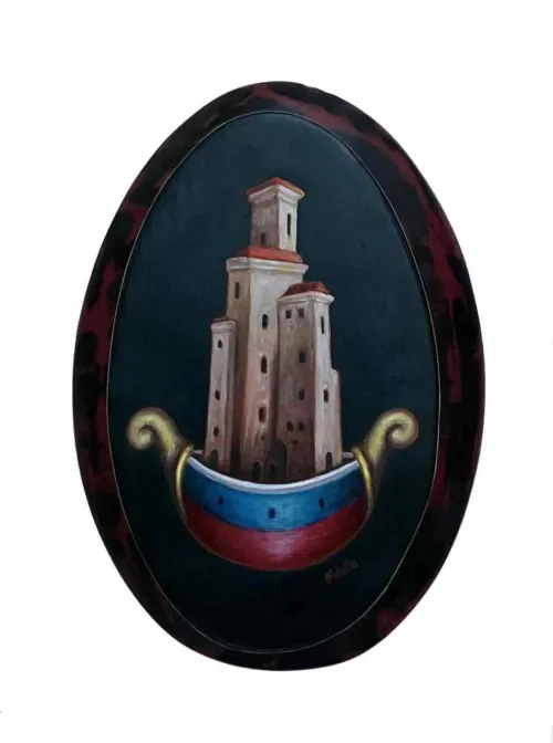 Antonio Balletta a) Voyage -(h)19cm x (w)13.5cm X (d)6cm $1,600