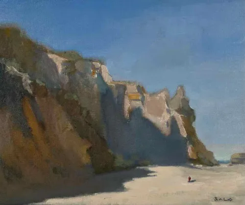 Steve Salo Aireys Inlet oil on canvas 26 x 32cm $1,400 f