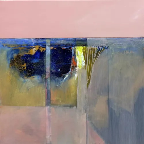 John Waller Interplay, 2025 oil, graphite on linen