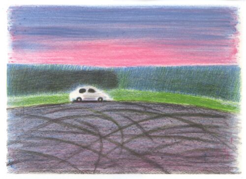 Jim Pavlidis Burnouts lithographs